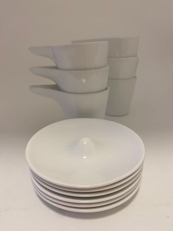  Stelton ekspressokopper med skål 