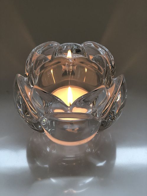 Hovedbilde Lyslykt Lotus Holmegaard Glassverk