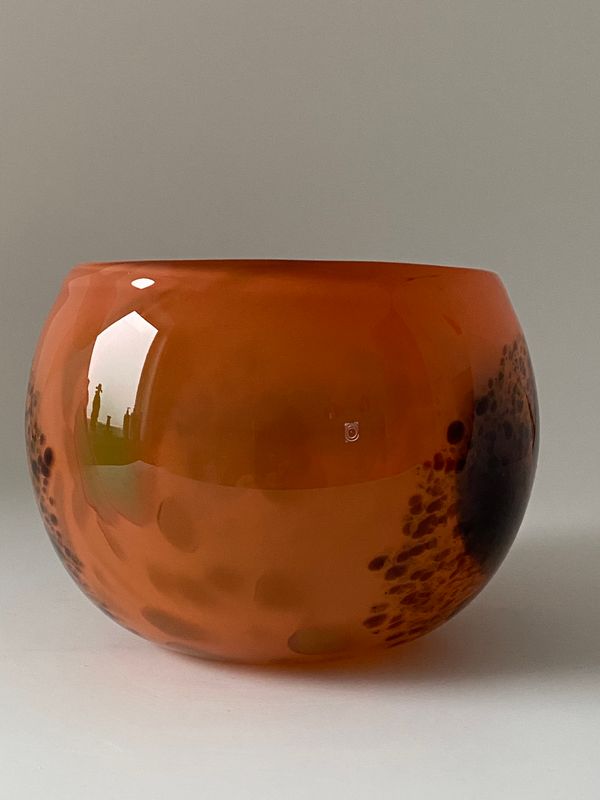 Glassbolle Hanne Hellum Randsfjordglass