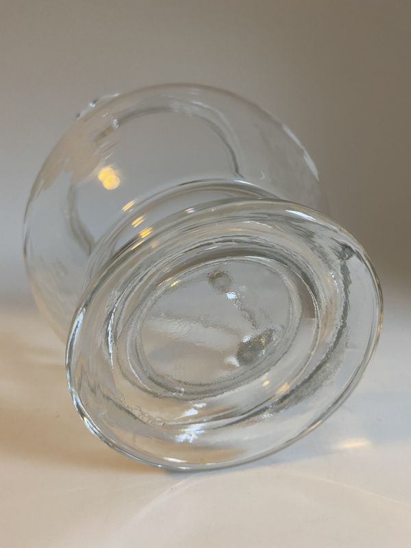Hadeland glassmugge med farrisglass 