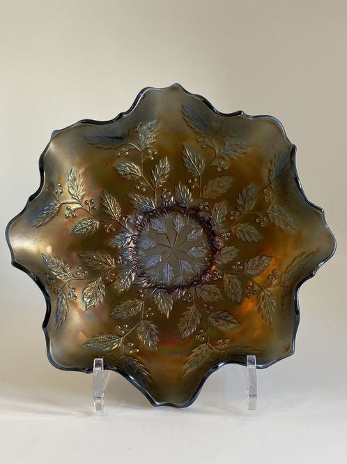 Hovedbilde Fat Carnivalglass Mistelten  Fenton  