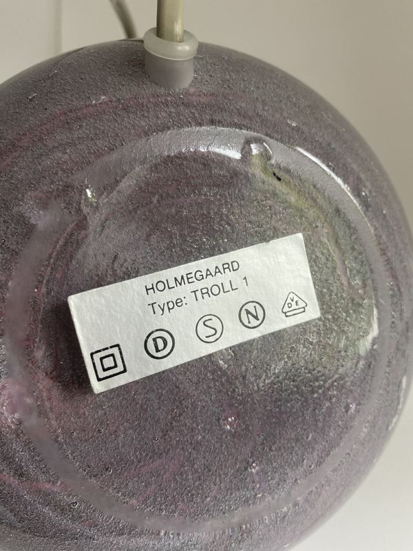 Holmegaard bordlampe Troll 1 