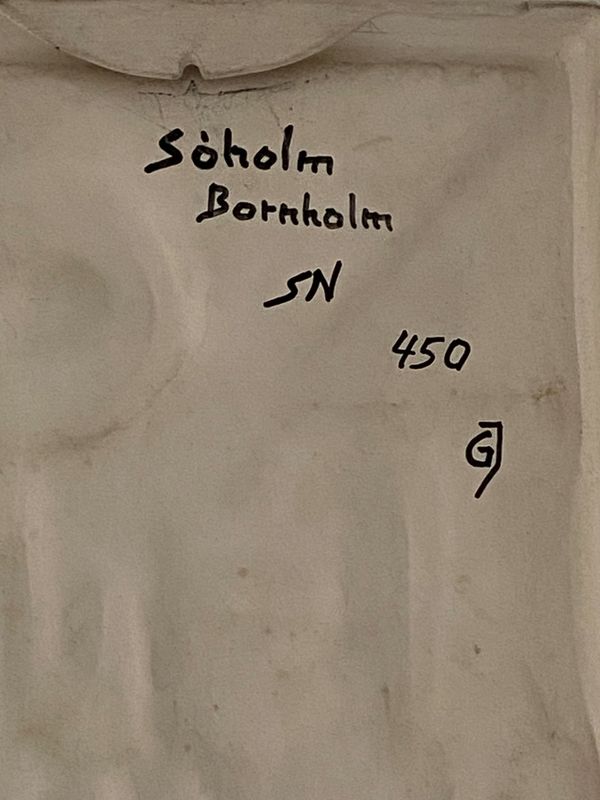 Veggbilde i keramikk Søholm