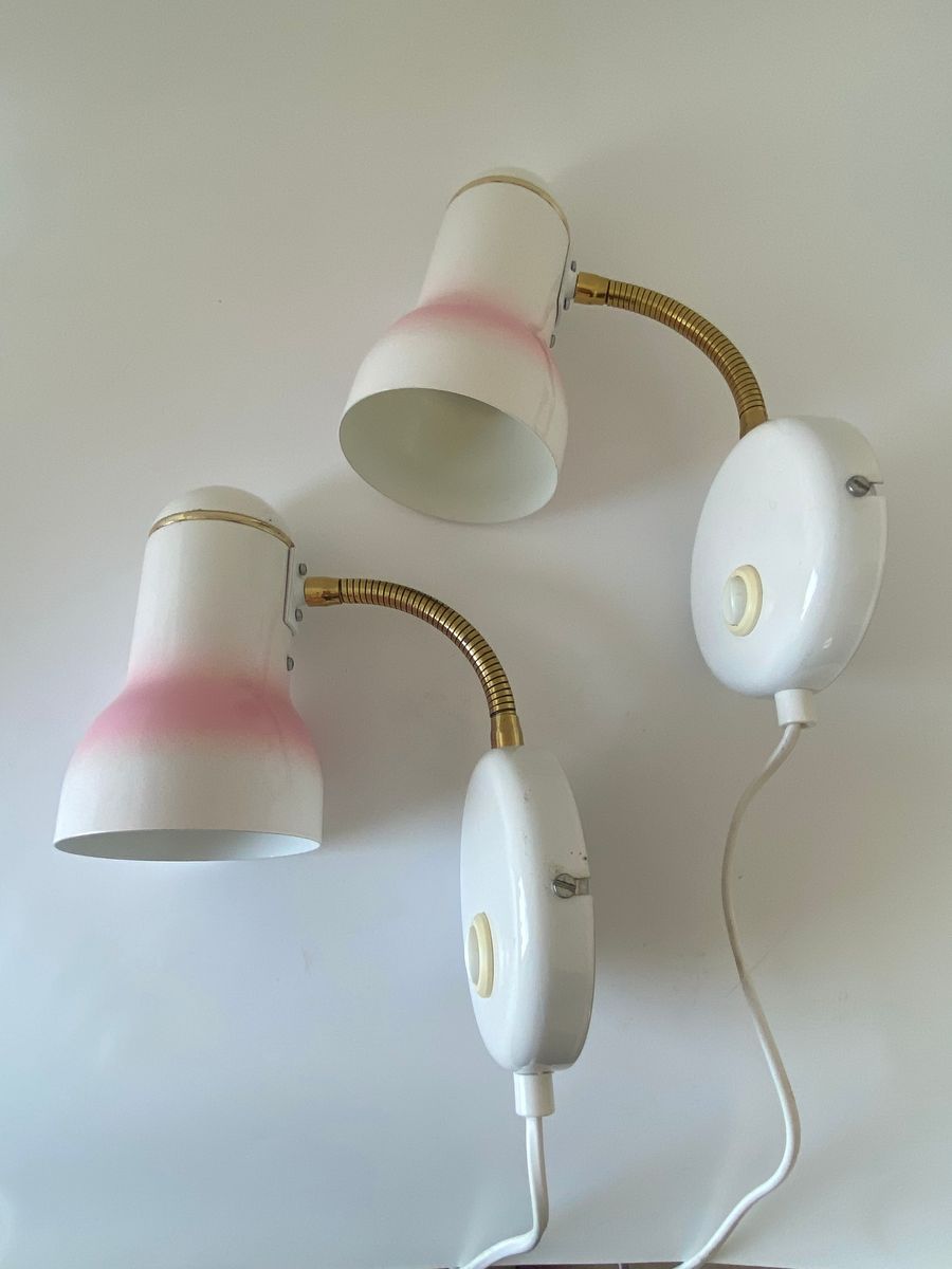 Vintage vegglamper soverom