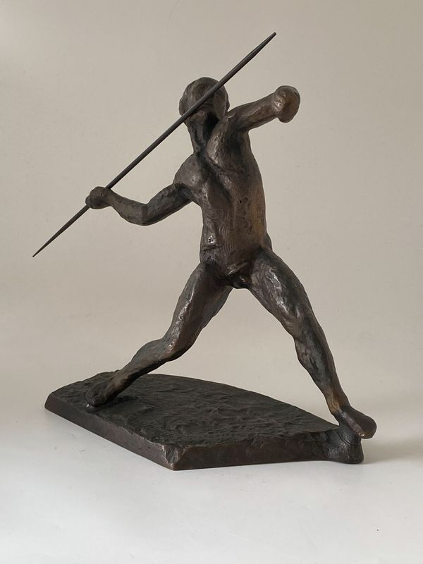 Statuett bronse Gunnar Janson 