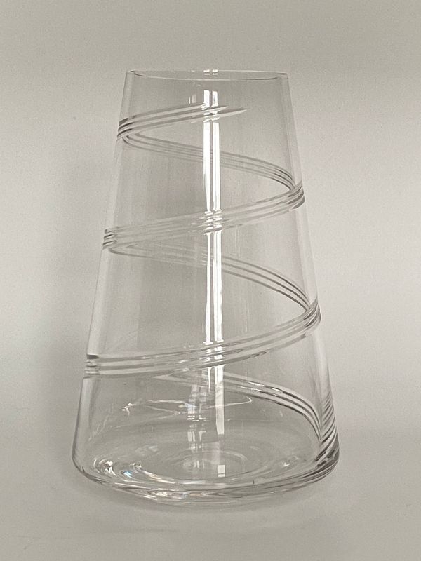 Krystallvase med spiral Nachtmann