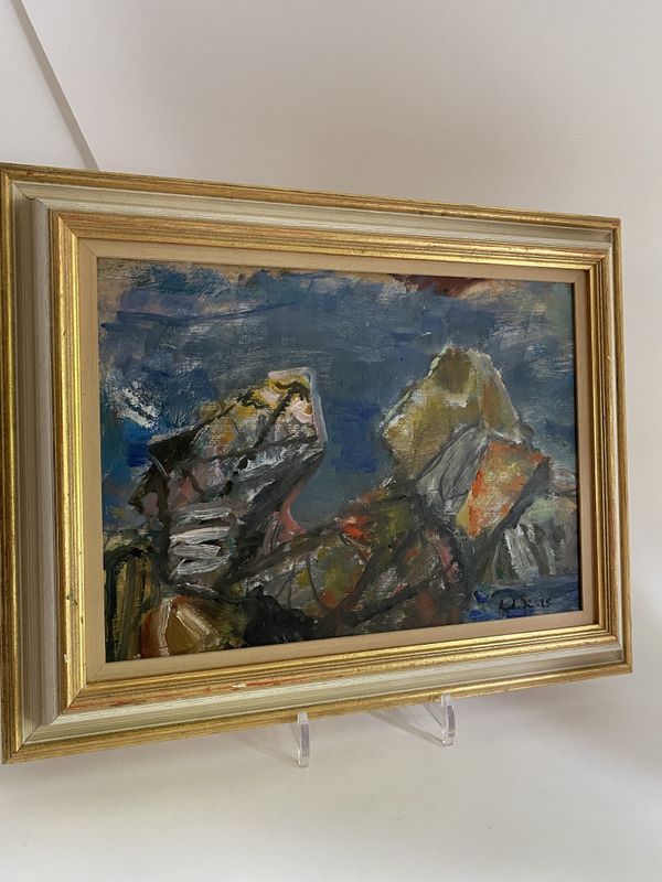 Maleri Andreas Bøe 1965 