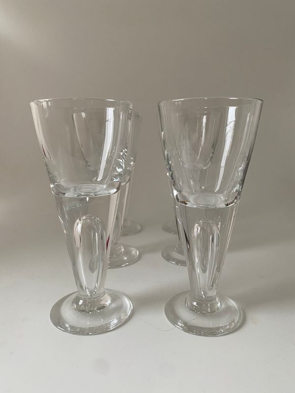 Vintage vinglass Nøgen Jomfru 