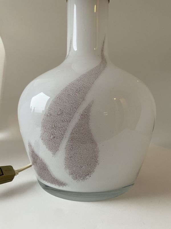 Bordlampe Willy Torgersen Randsfjord Glass 